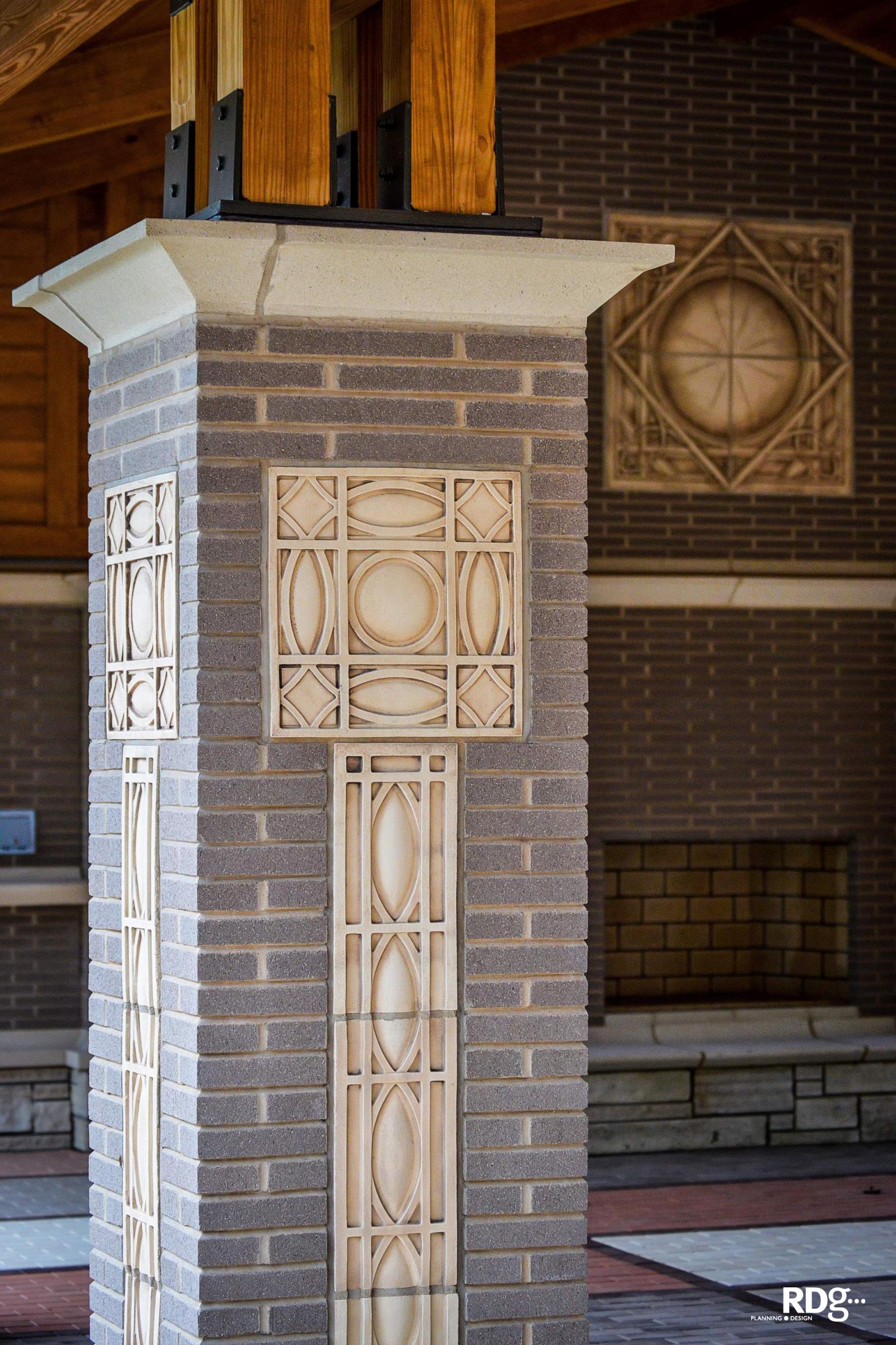 Central Park Shelter Column
